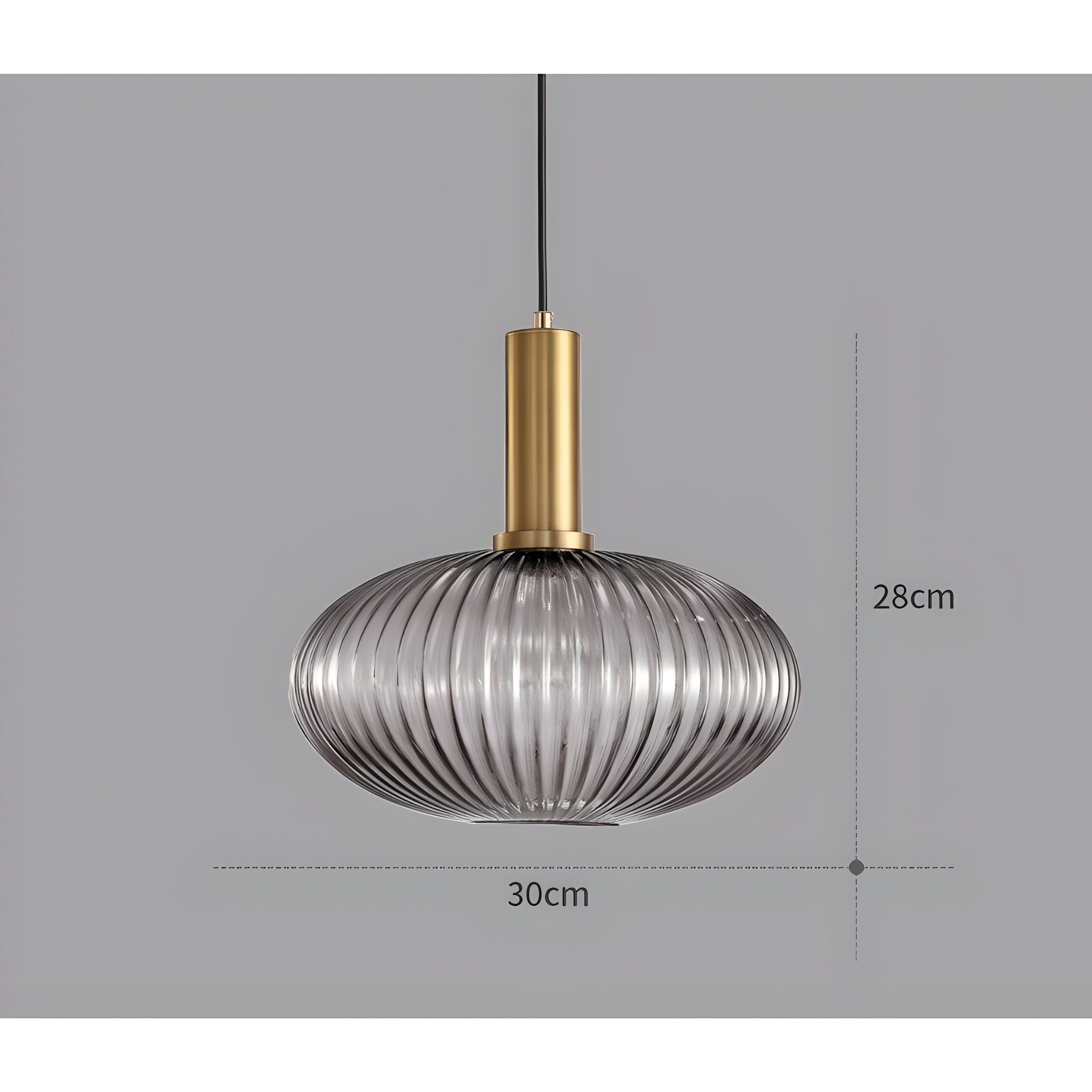 Sivren Vintage Glass Pendant Lamp - Timeless Elegance