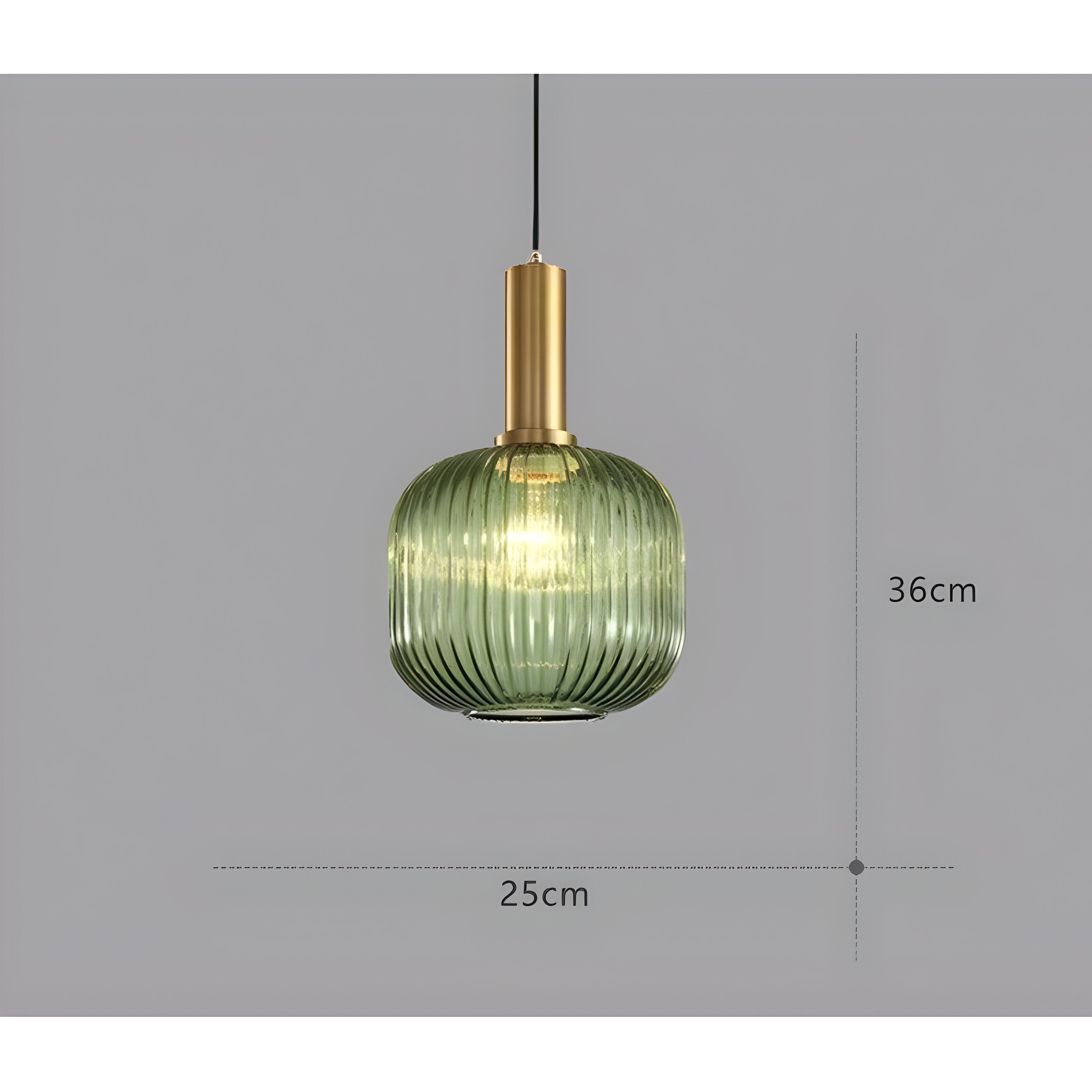 Sivren Vintage Glass Pendant Lamp - Timeless Elegance