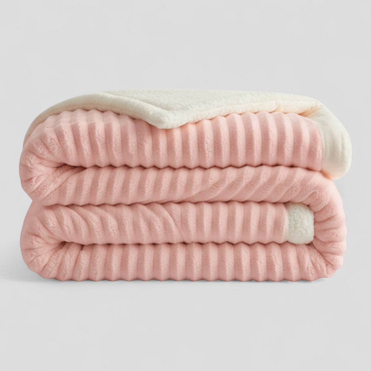 Blødt plaid til sofa og udendørs brug i fleece