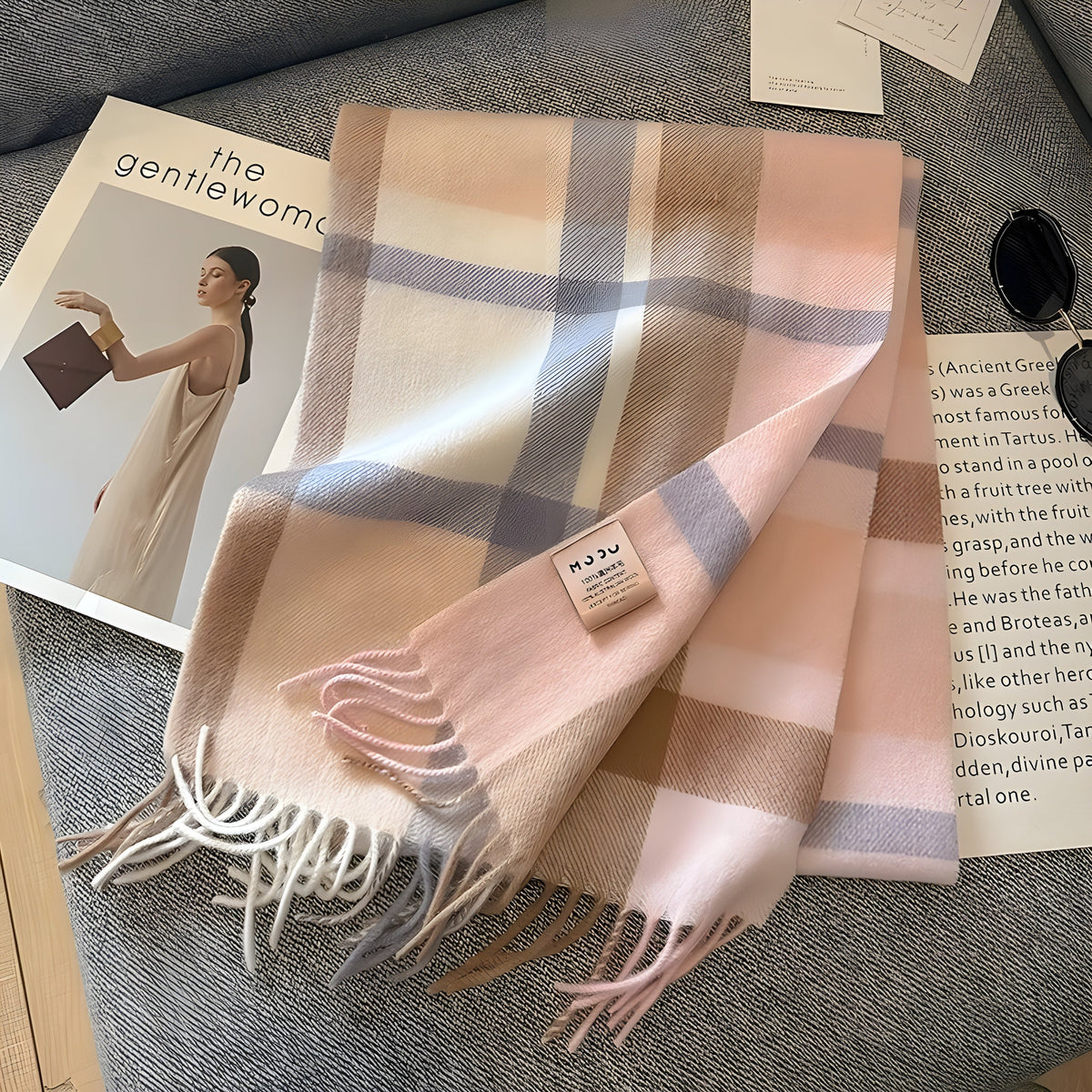 Ternet cashmere-vintersjal til damer – produktoversigt