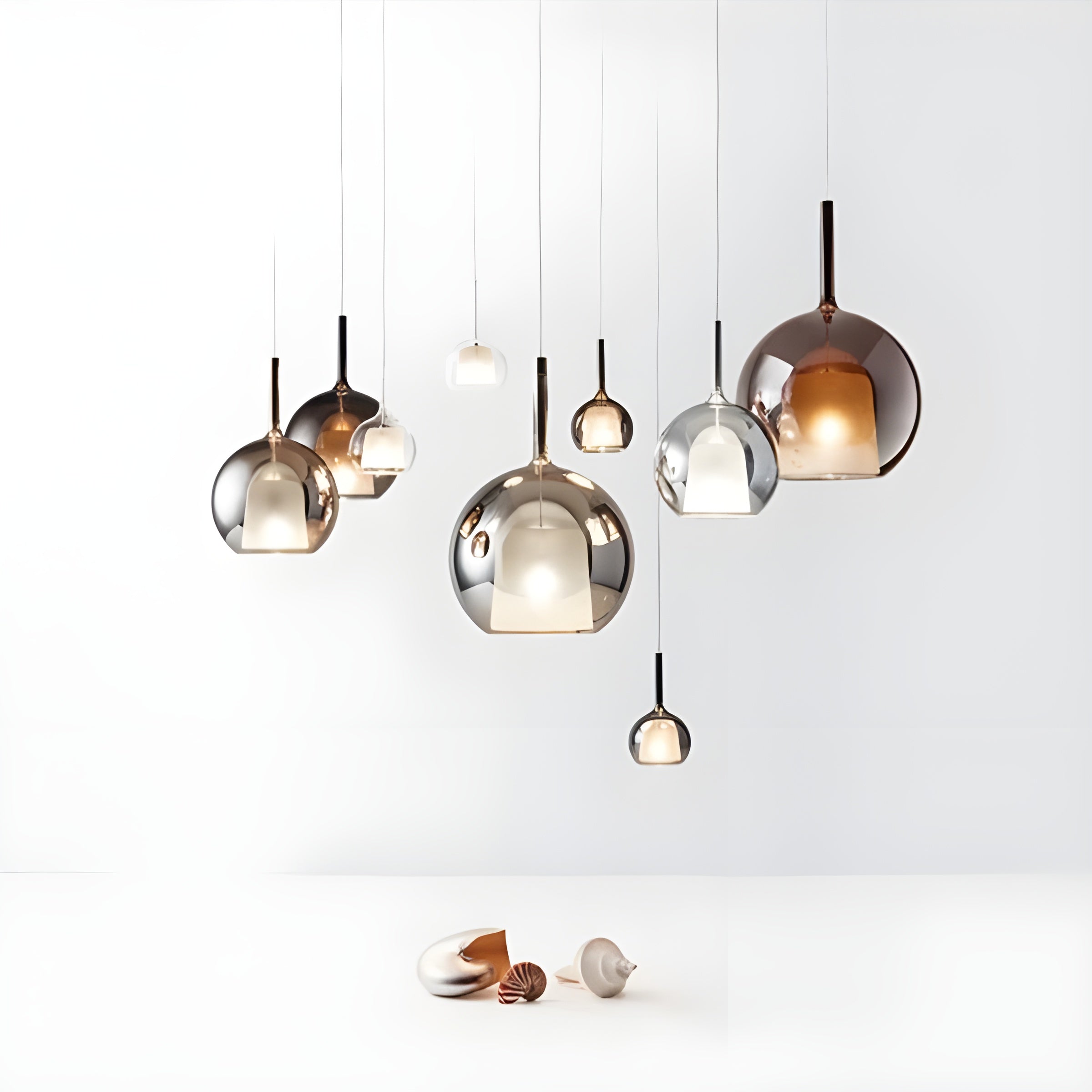 Elegant Glass LED Pendant Light for Modern Spaces