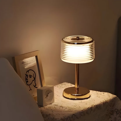 Elegant LED Ring Table Lamp - Hjalda