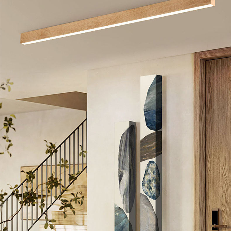 Nærbillede af akryl diffuser og integreret LED-strip