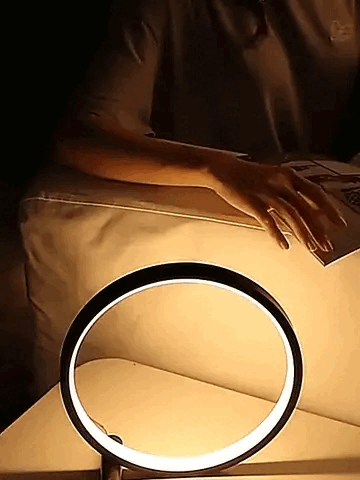 Lunaris Minimalist LED Table Lamp – Customisable, Elegant Lighting
