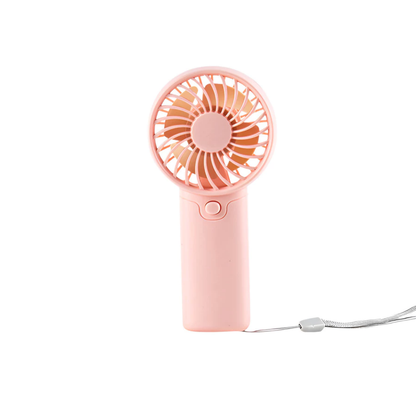 Kompakt mini-håndventilator – letvægts bærbar ventilator med håndrem