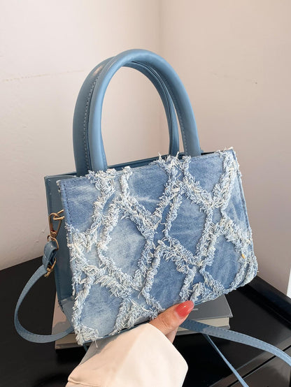 Crossbody taske dame i pink stylet med festantræk