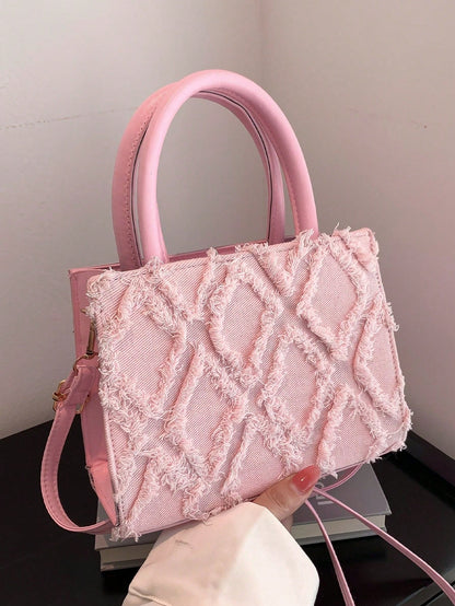 Samlet oversigt over tilgængelige farver – crossbody taske med diamantmønster
