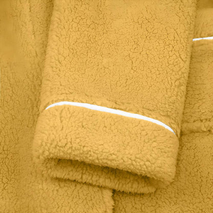 Unisex badekåbe i flannel til hjemmet