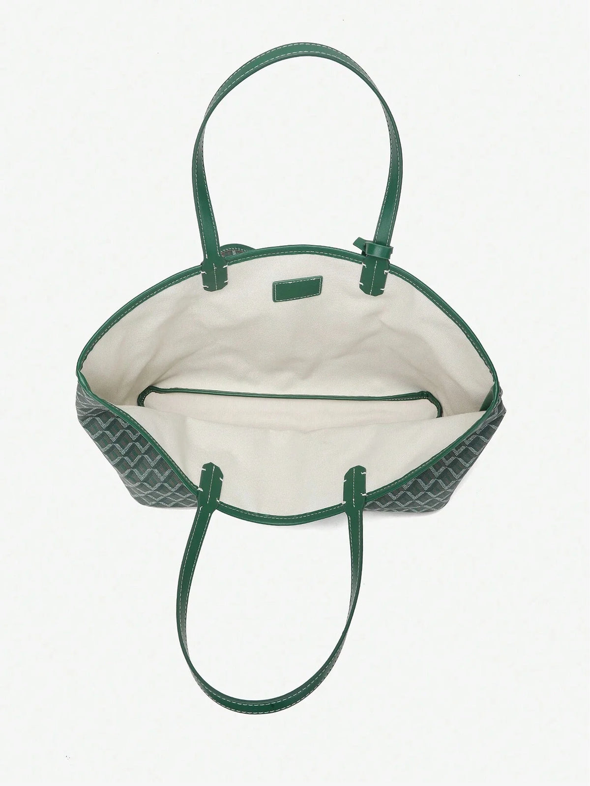 PVC skuldertaske i grå – minimalistisk design