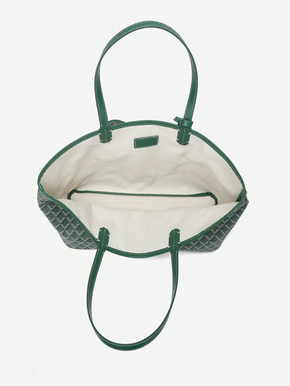Tote bag i PVC – detalje af hank og syning