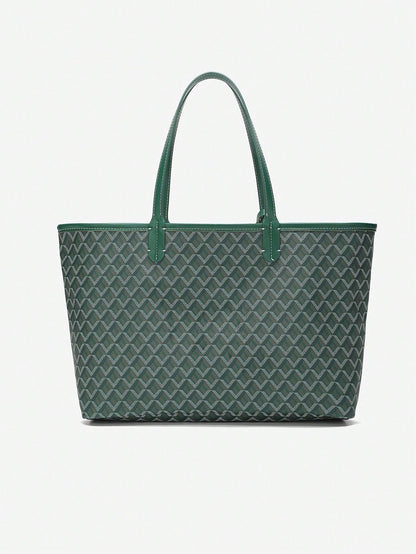 Vandafvisende PVC-tote bag – nærbillede af materiale