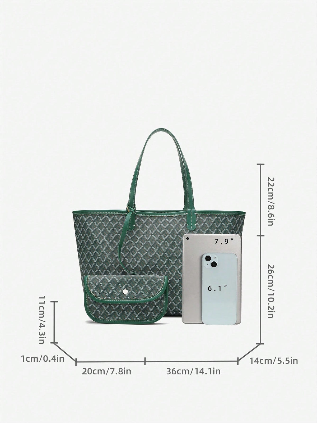 Let tote bag i neutralt design – stilfuldt hverdagslook