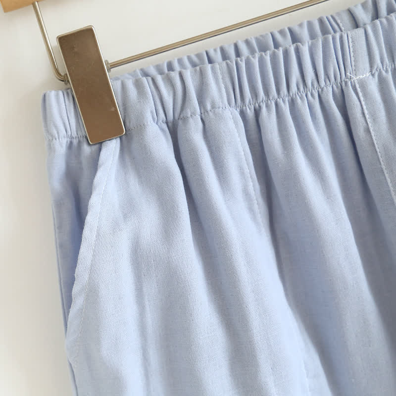 Pyjamas sæt kvinder – gul farvevariant
