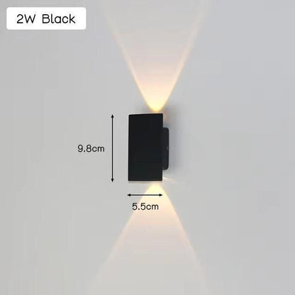 Elegant Weather-Resistant LED Wall Light for Outdoor Spaces