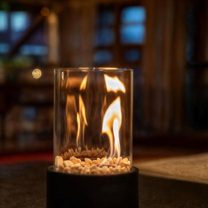 NordFlamme Table Fireplace – Elegant Bioethanol Ambiance