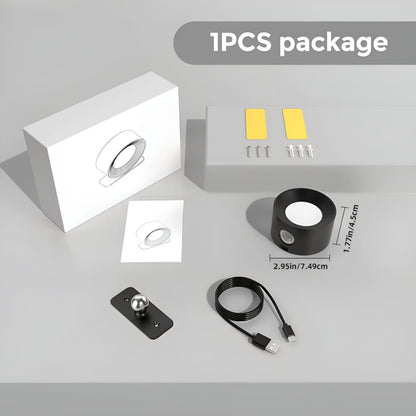 Elegant Lumos Wall Lamp – Wireless & 360° Adjustable