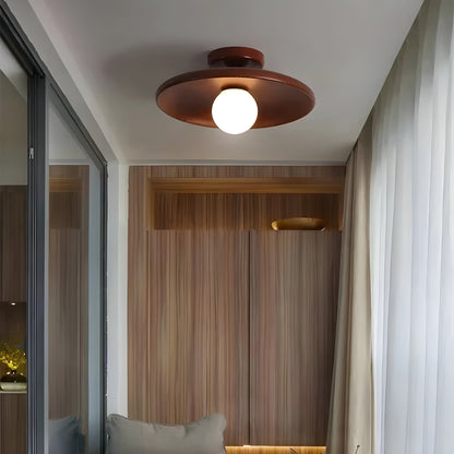 Carins Wooden Ceiling Lamp – Timeless Elegance for Your Home