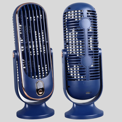 USB bordventilator med LED-display – detalje