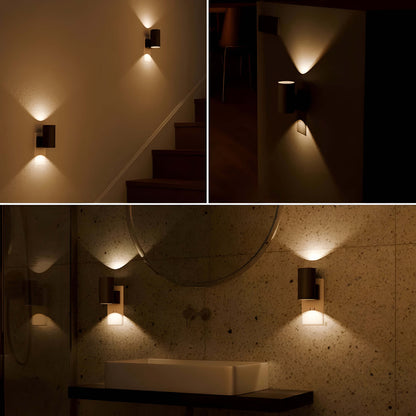 Lunara LED natlampe – plug-in design til standard stikkontakt 220V