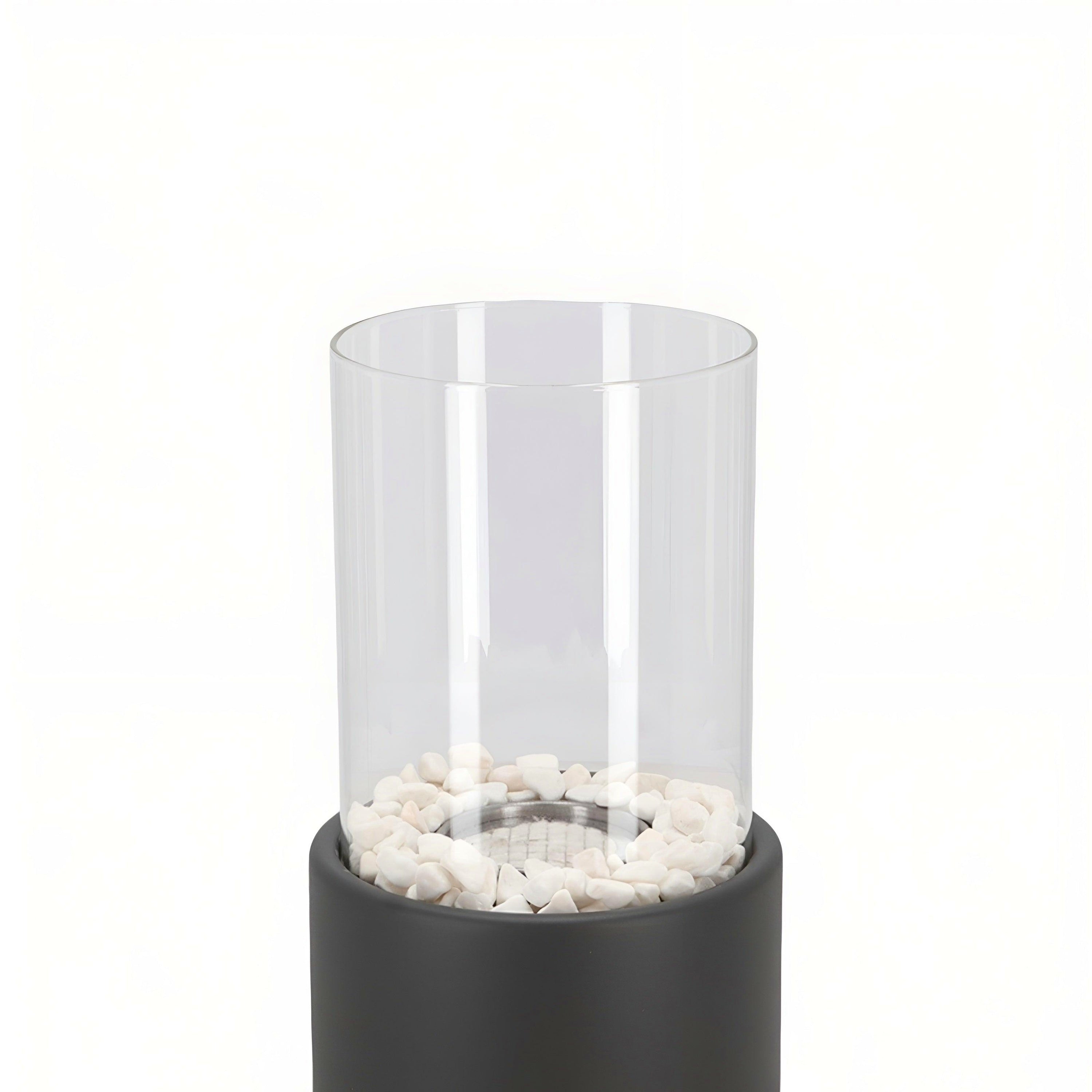 NordFlamme Table Fireplace – Elegant Bioethanol Ambiance