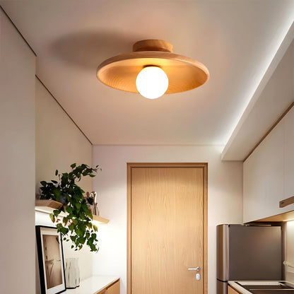 Carins Wooden Ceiling Lamp – Timeless Elegance & Warmth