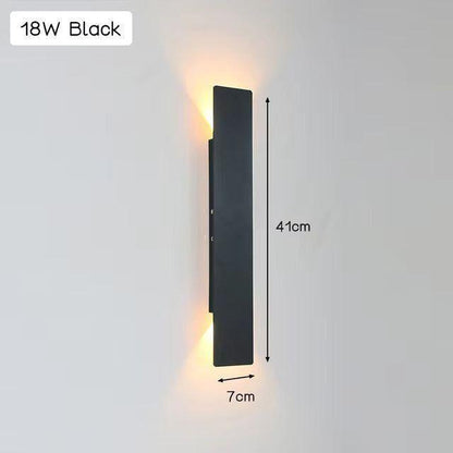 Elegant Weather-Resistant LED Wall Light for Outdoor Spaces