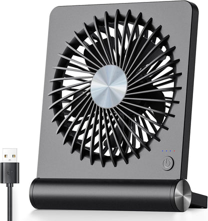 Kompakt USB bordventilator – frontvisning