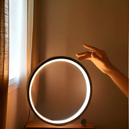 Lunaris Minimalist LED Table Lamp – Customisable, Elegant Lighting