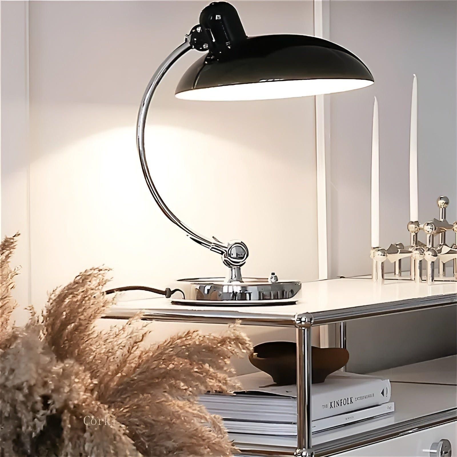Bordlampe S – Minimalistisk Design, Justerbar Belysning til Hyggelig Atmosfære [bordlampe] 3