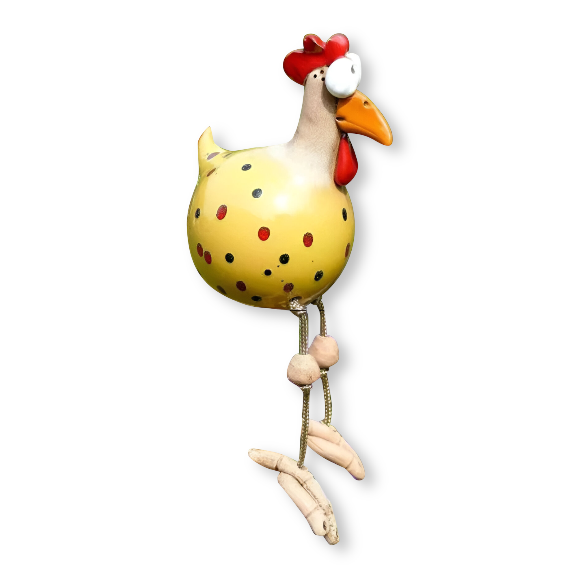 Cluckoo Vejrbestandig Kylling Statue – Legende Design til Have og Terrasse Dekoration 11