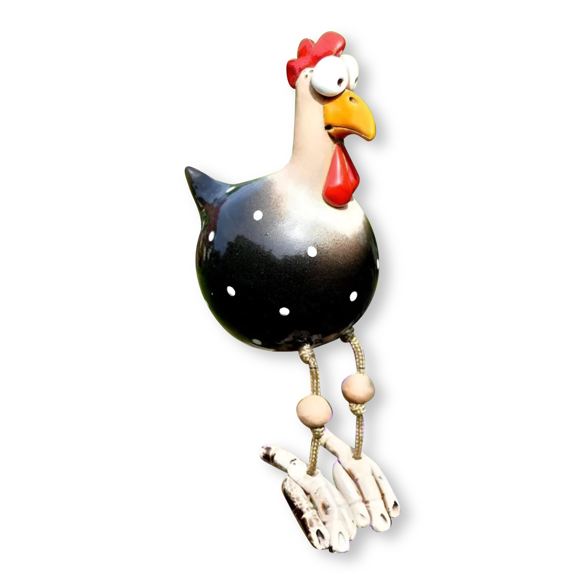 Cluckoo Vejrbestandig Kylling Statue – Legende Design til Have og Terrasse Dekoration 12