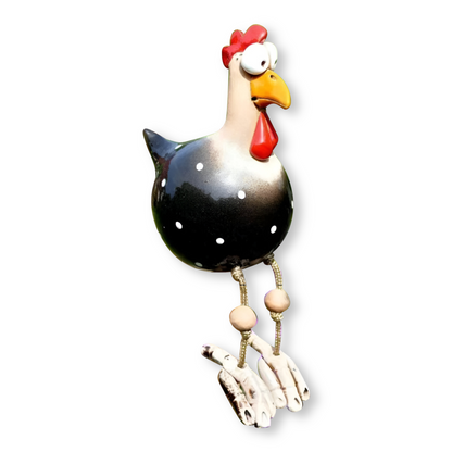 Cluckoo Vejrbestandig Kylling Statue – Legende Design til Have og Terrasse Dekoration 12