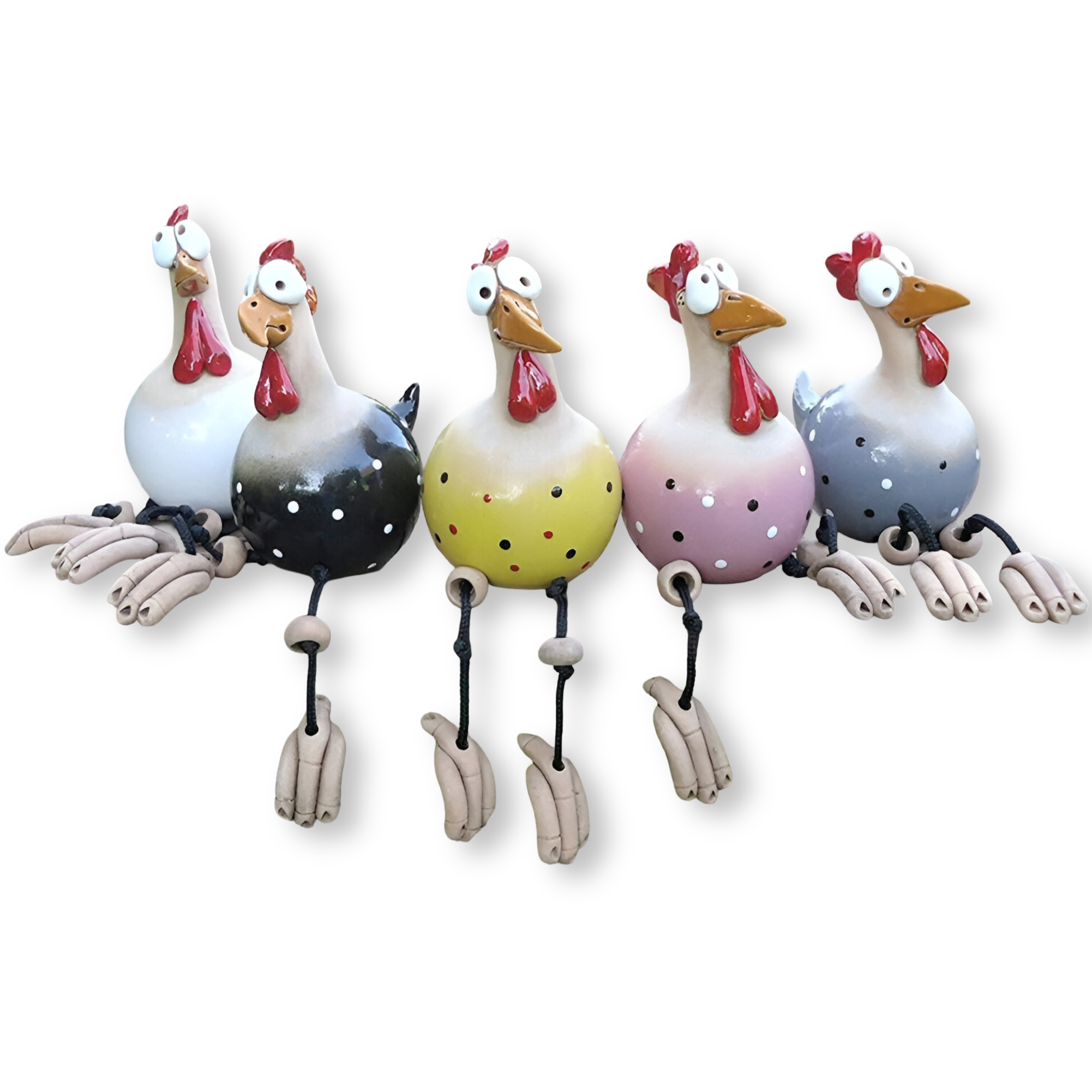 Cluckoo Vejrbestandig Kylling Statue – Legende Design til Have og Terrasse Dekoration 9