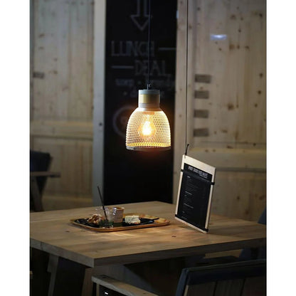 Akselund Pendellampe – Nordisk Vintage Loftlampe i Cement og Metal - Lioren