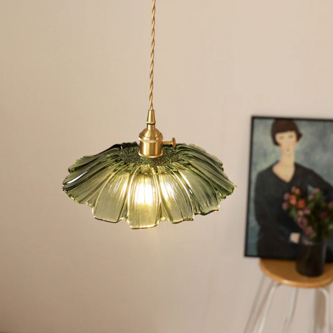 Cullivan Hængelampe – Blomsterformet Glasdesign med Justerbar Ophængslængde til Elegant Belysning Hængelampe 15