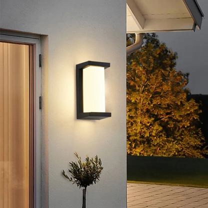Eko Udendørslampe til Væg – Bevægelsessensor, Energieffektiv Belysning til Sikkerhed og Stil [udendørslamper med sensor] 0