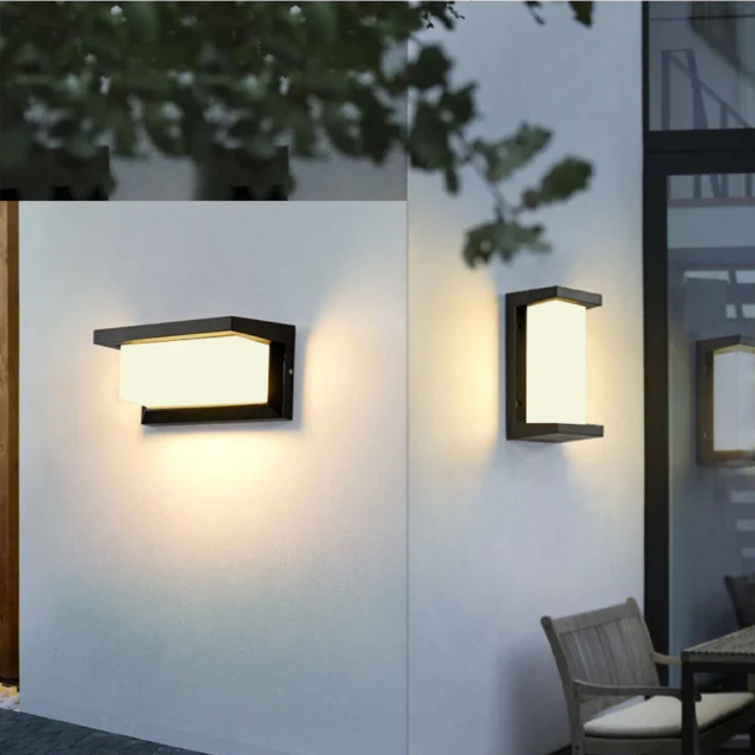 Eko Udendørslampe til Væg – Bevægelsessensor, Energieffektiv Belysning til Sikkerhed og Stil [udendørslamper med sensor] 1