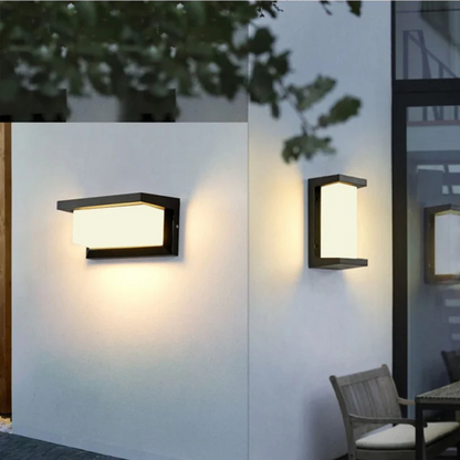 Eko Udendørslampe til Væg – Bevægelsessensor, Energieffektiv Belysning til Sikkerhed og Stil [udendørslamper med sensor] 1