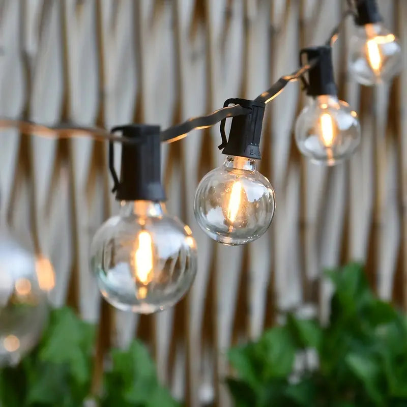 Retro LED lyskæde til udendørs havebelysning