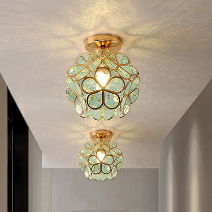 Floyem Blomsterloftslampe – Kompakt Design til Soveværelse og Entre med Atmosfærisk Belysning Loftslampe 2