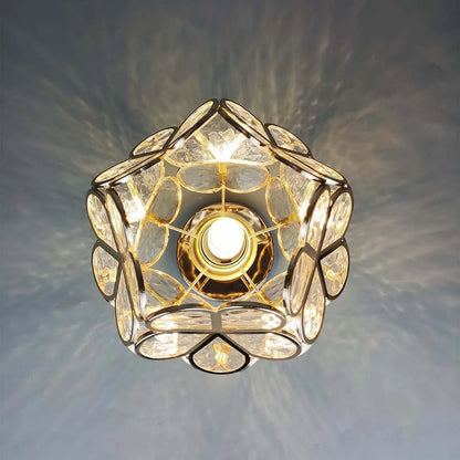 Floyem Blomsterloftslampe – Kompakt Design til Soveværelse og Entre med Atmosfærisk Belysning Loftslampe 8