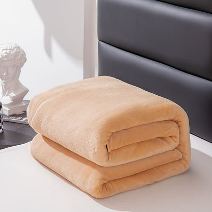 Fluffy Tæppe i Blødt Polyester – Komfortabelt og Alsidigt Tæppe til Sofa og Seng, Perfekt til Alle Sæsoner 11