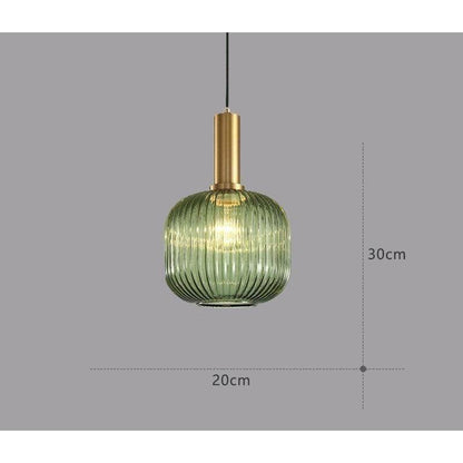 Funky Retro Pendel Lampe – Farvet Glas Design til Indbydende Atmosfære [pendellampe] 10