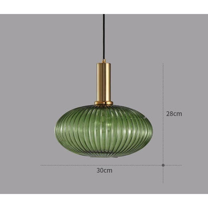 Funky Retro Pendel Lampe – Farvet Glas Design til Indbydende Atmosfære [pendellampe] 11