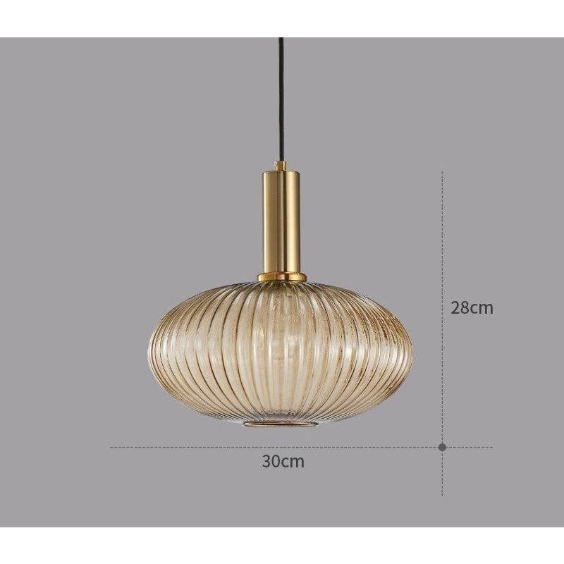 Funky Retro Pendel Lampe – Farvet Glas Design til Indbydende Atmosfære [pendellampe] 14
