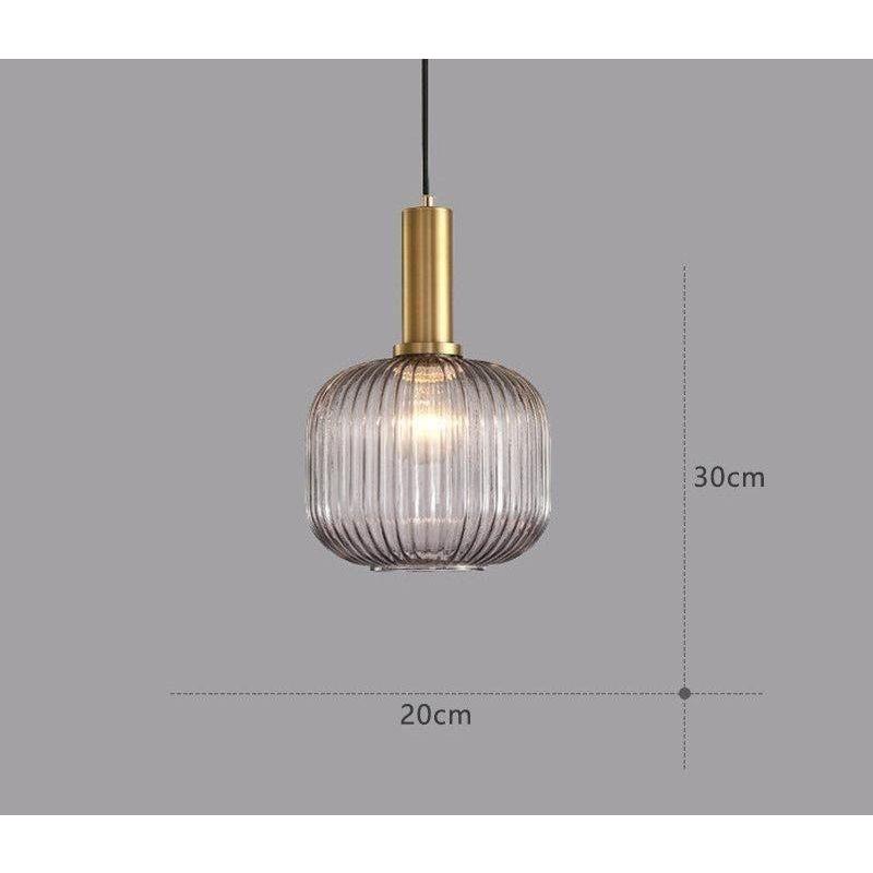 Funky Retro Pendel Lampe – Farvet Glas Design til Indbydende Atmosfære [pendellampe] 16