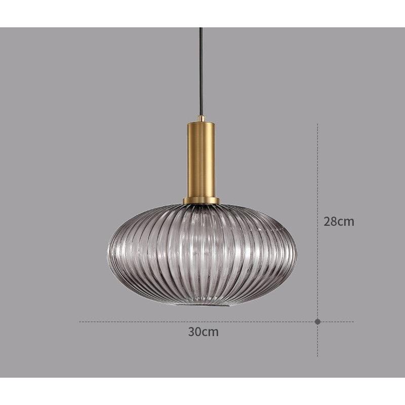Funky Retro Pendel Lampe – Farvet Glas Design til Indbydende Atmosfære [pendellampe] 17