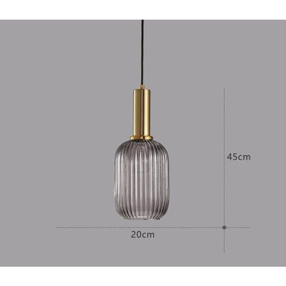 Funky Retro Pendel Lampe – Farvet Glas Design til Indbydende Atmosfære [pendellampe] 3