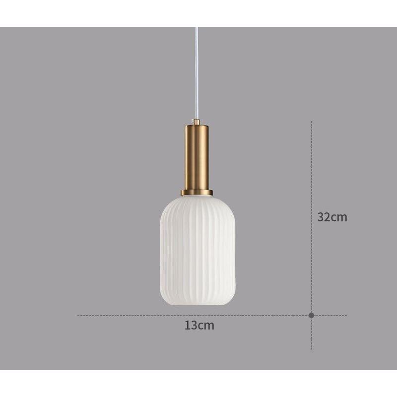 Funky Retro Pendel Lampe – Farvet Glas Design til Indbydende Atmosfære [pendellampe] 5