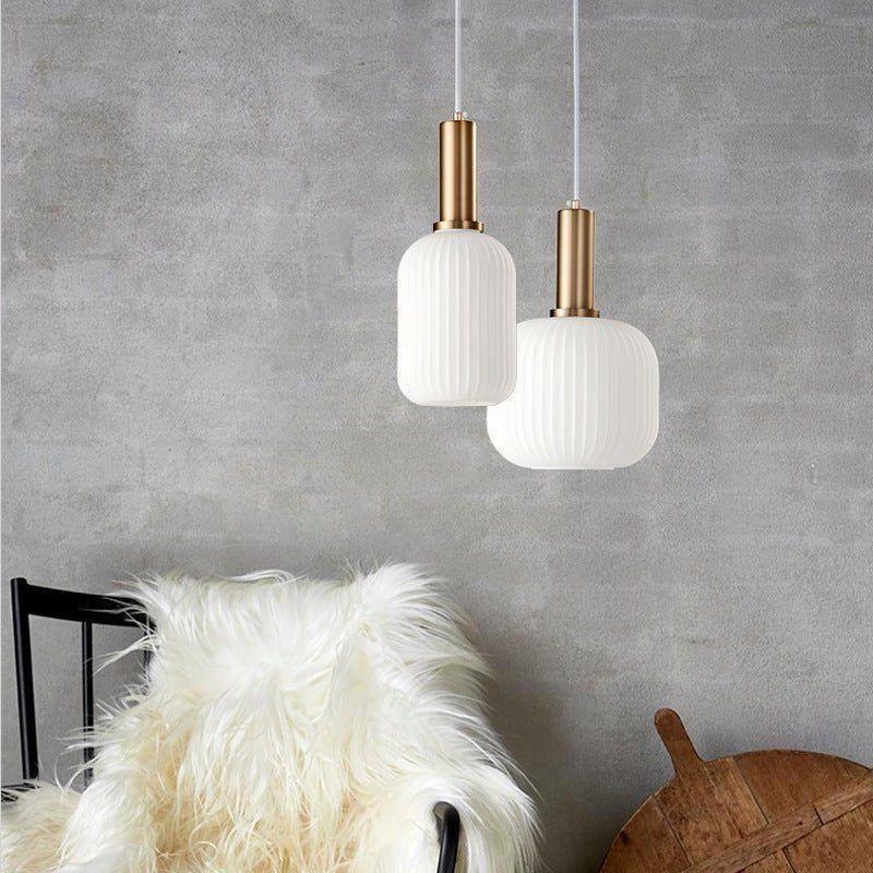 Funky Retro Pendel Lampe – Farvet Glas Design til Indbydende Atmosfære [pendellampe] 7